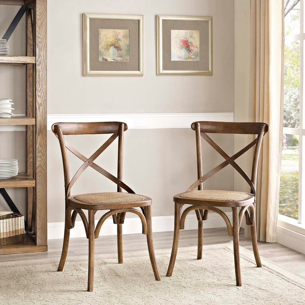 Gear Dining Side Chair Set of 2 by Modway