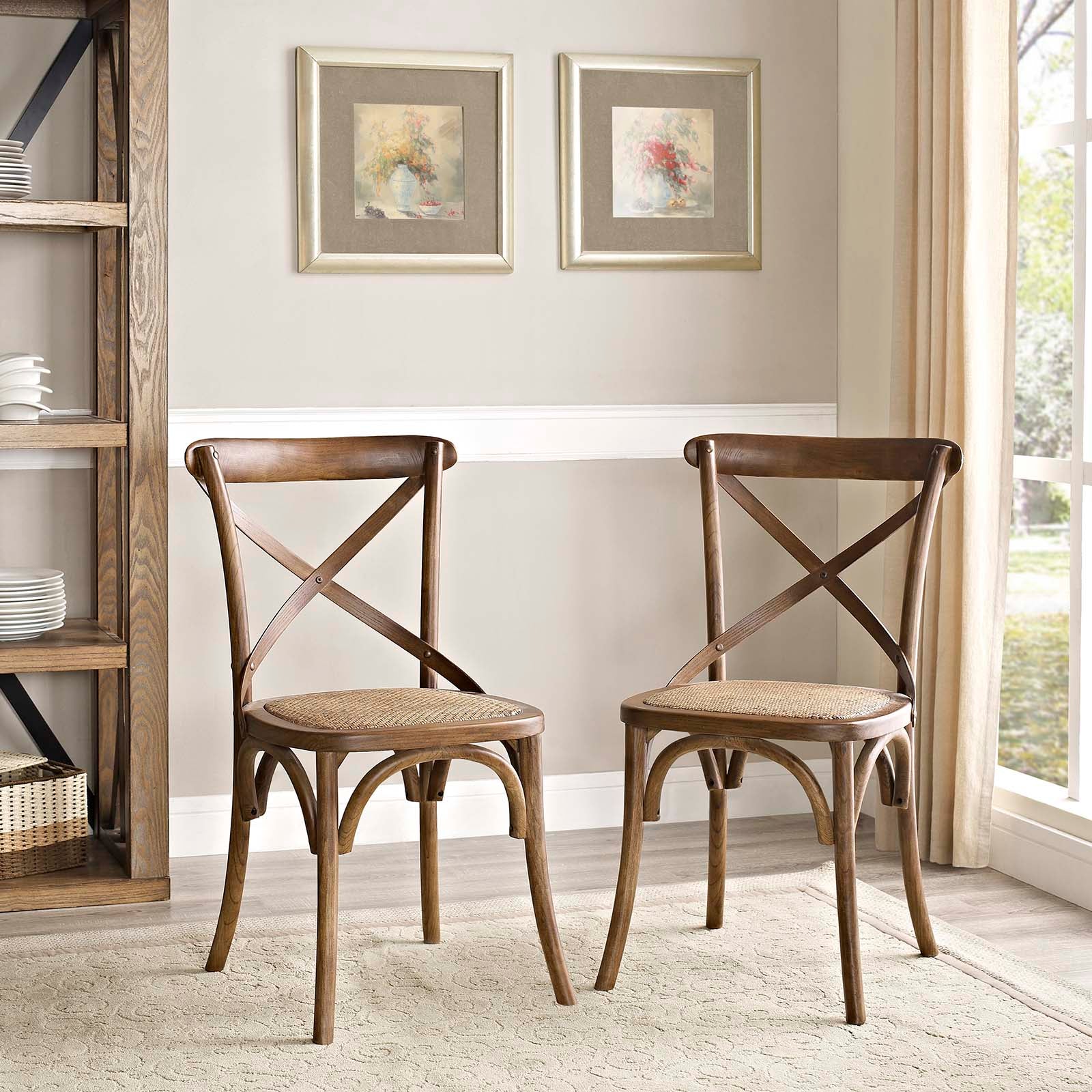 Gear Dining Side Chair Set of 2 by Modway
