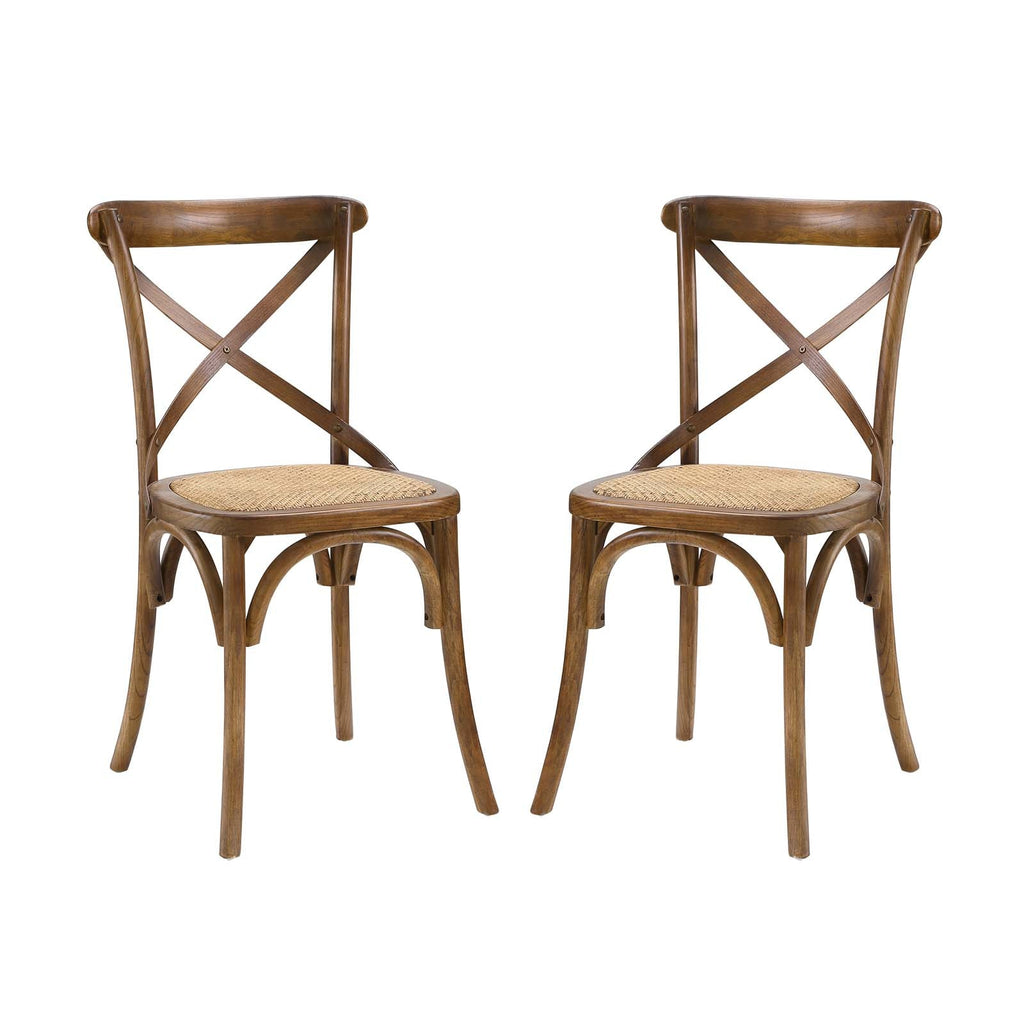 Gear Dining Side Chair Set of 2 by Modway