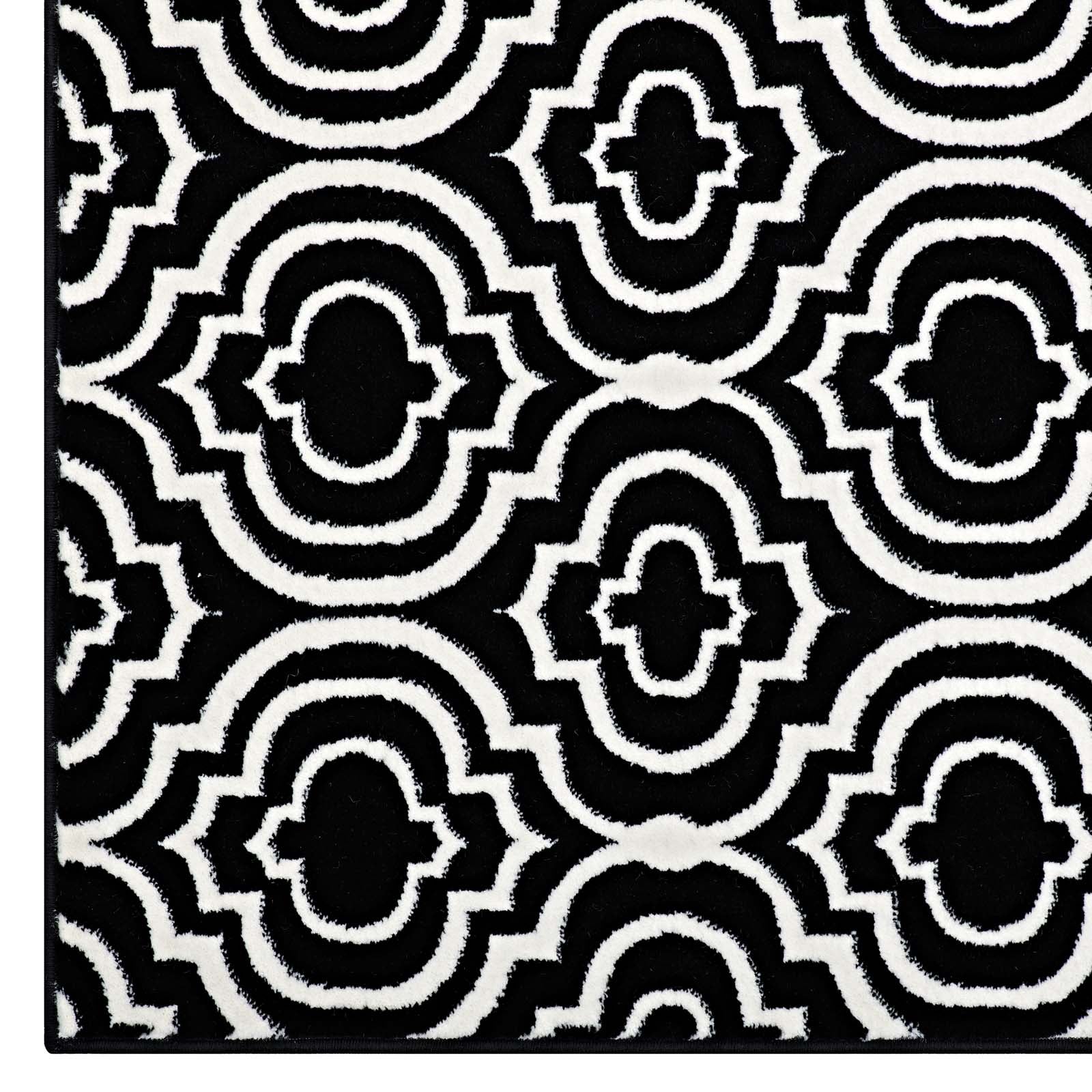 Frame Transitional Moroccan Trellis 8x10 Area Rug by Modway