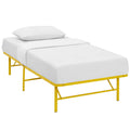 Horizon Stainless Steel Twin Bed Frame by Modway