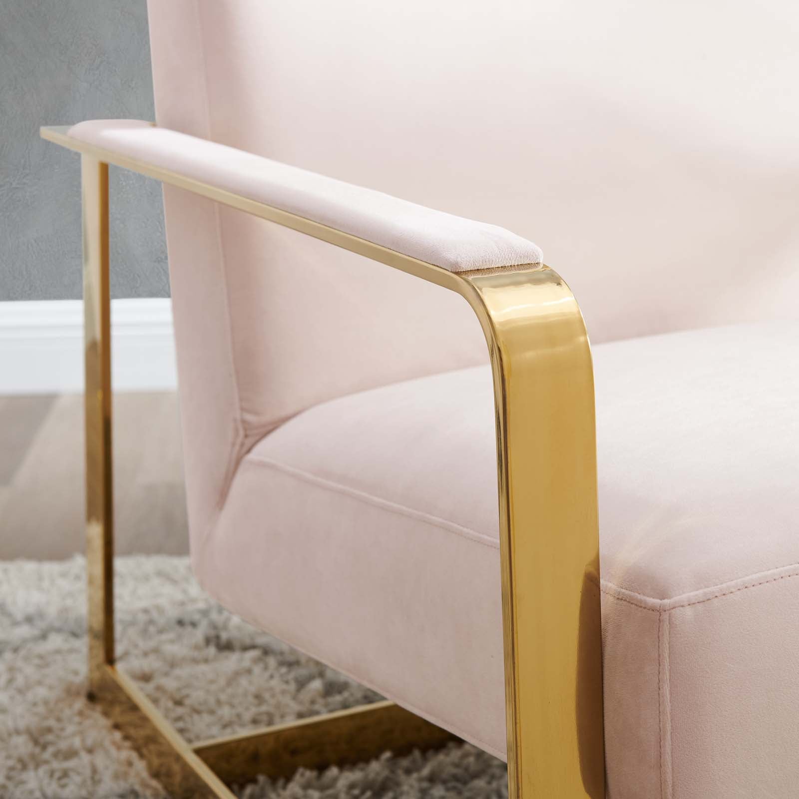 Seg Performance Velvet Accent Chair by Modway