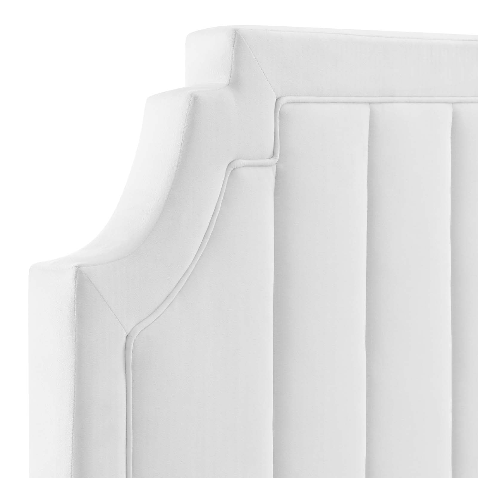 Alyona Channel Tufted Performance Velvet King/California King Headboard by Modway