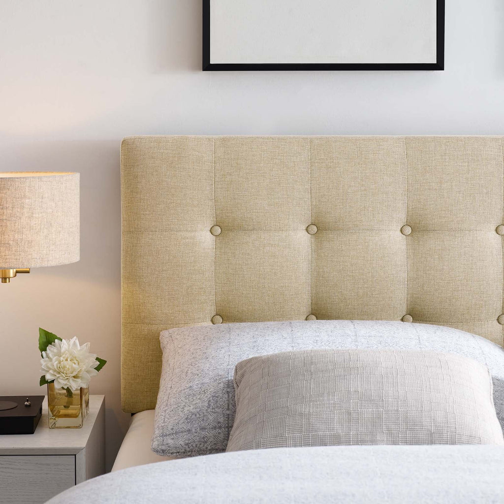 Emily Upholstered Fabric Full Headboard by Modway
