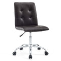 Prim Armless Mid Back Office Chair by Modway