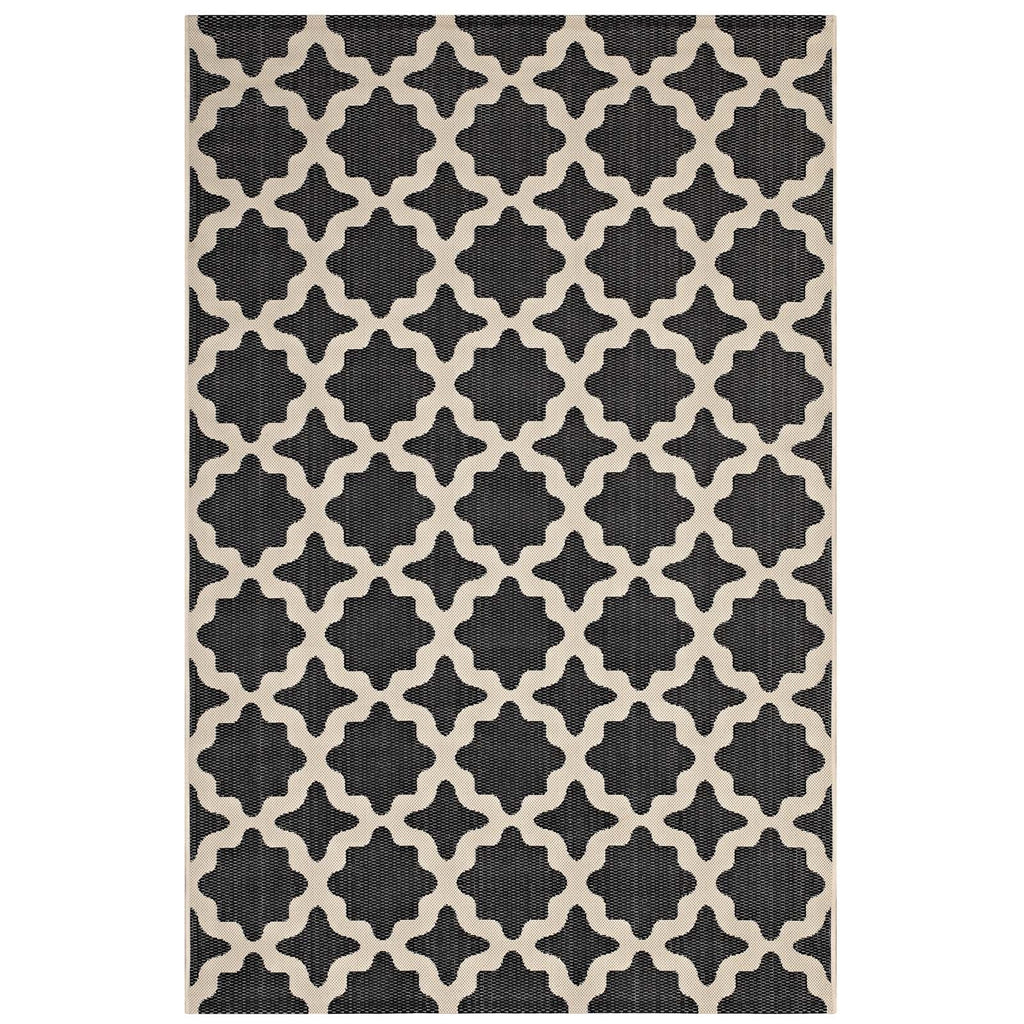 Cerelia Moroccan Trellis Indoor and Outdoor 5x8 Area Rug by Modway