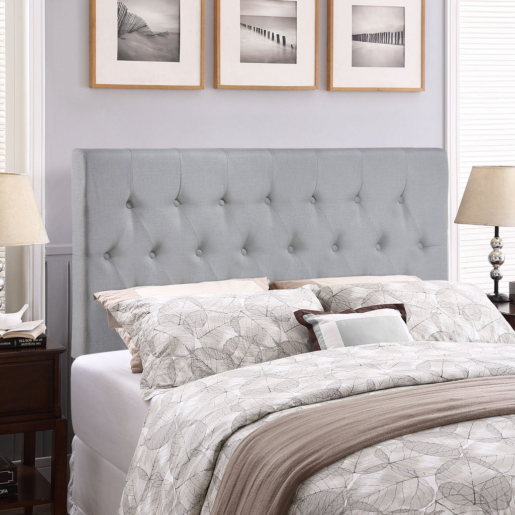 Clique Upholstered Fabric Queen Headboard by Modway