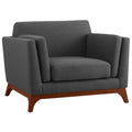 Chance Upholstered Fabric Armchair by Modway