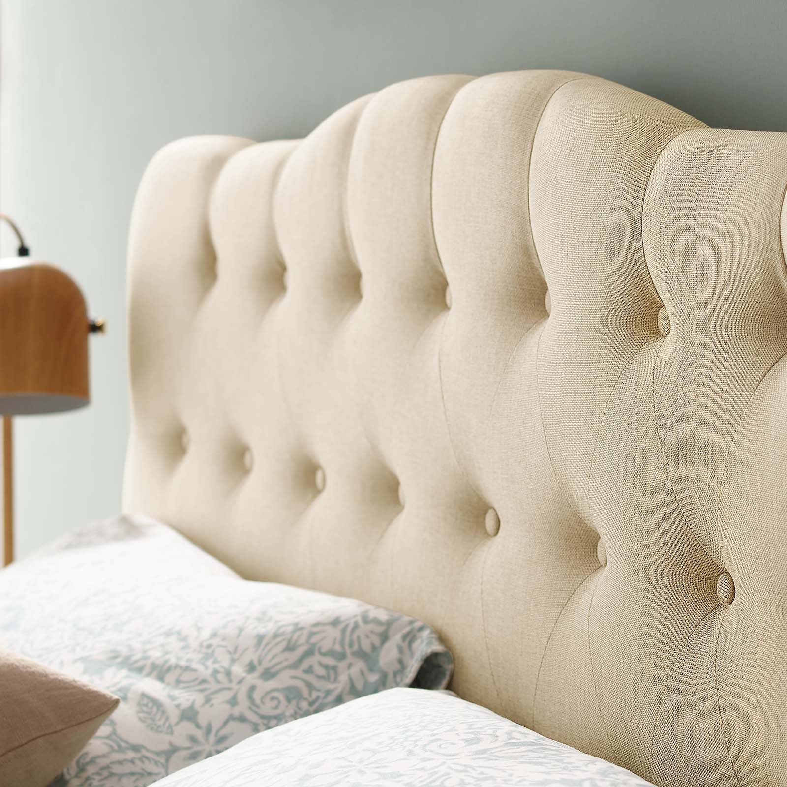 Annabel Upholstered Fabric Queen Headboard by Modway
