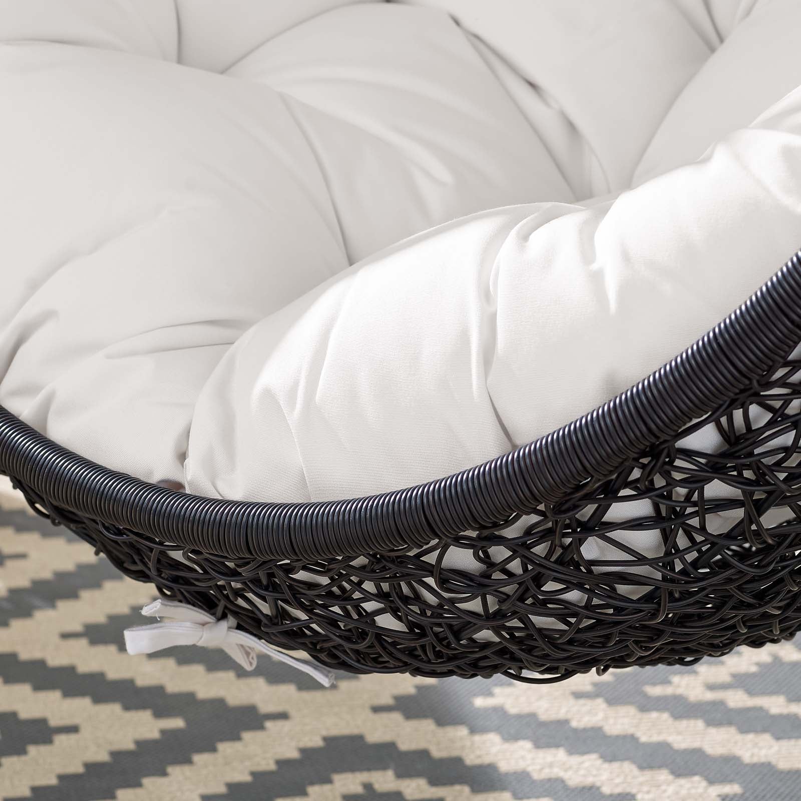 Encase Sunbrella¨ Swing Outdoor Patio Lounge Chair by Modway
