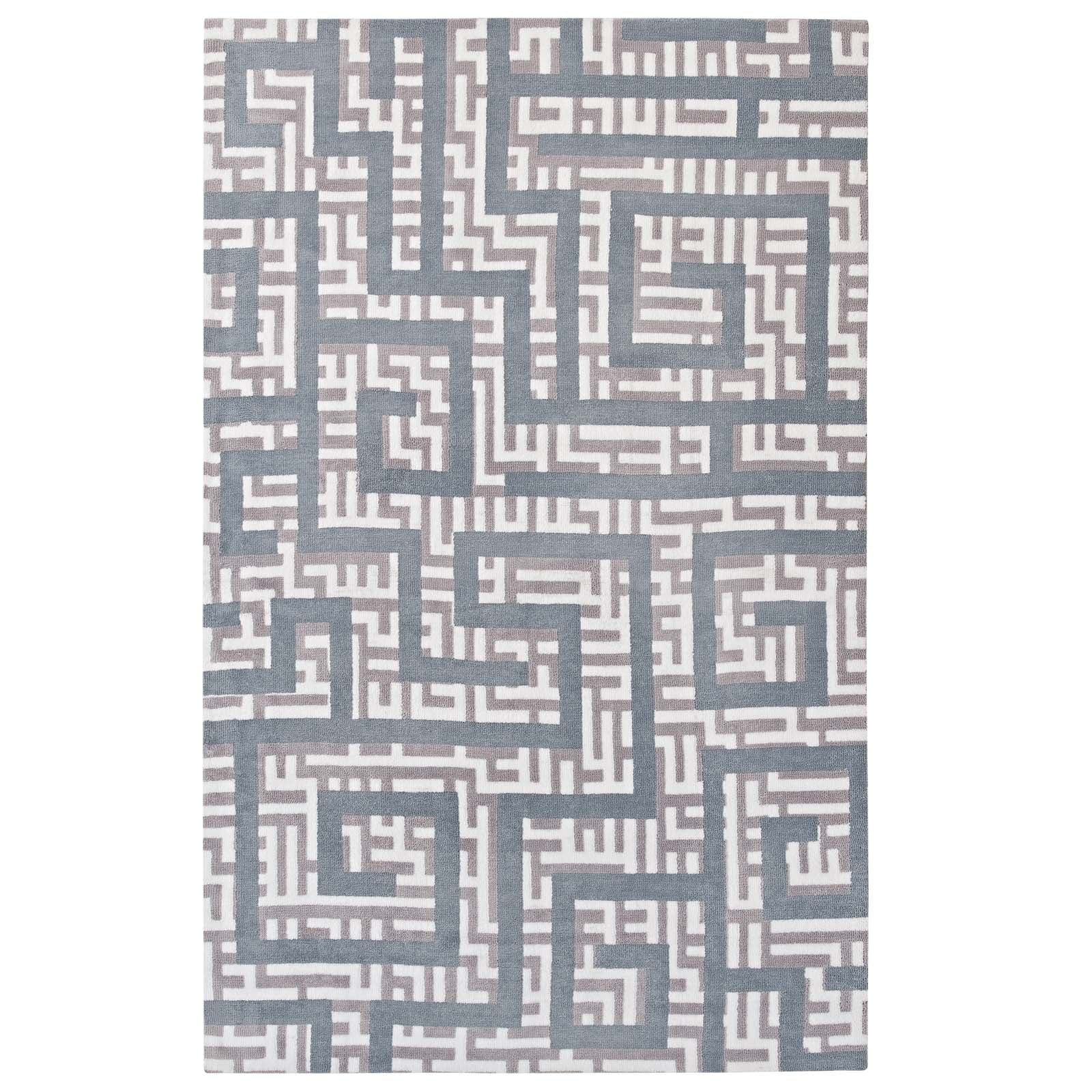 Nahia Geometric Maze 5x8 Area Rug by Modway