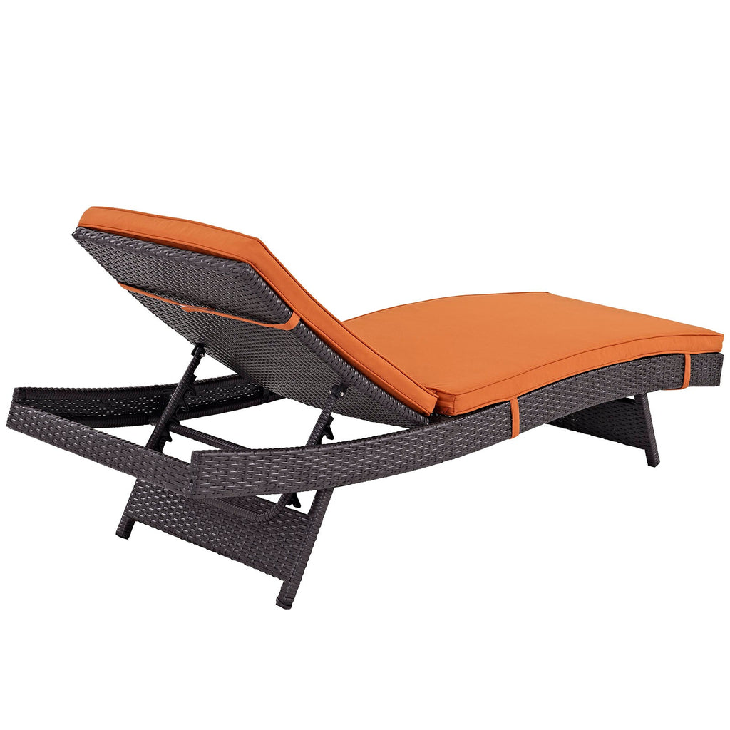 Convene Outdoor Patio Chaise Set of 6 by Modway