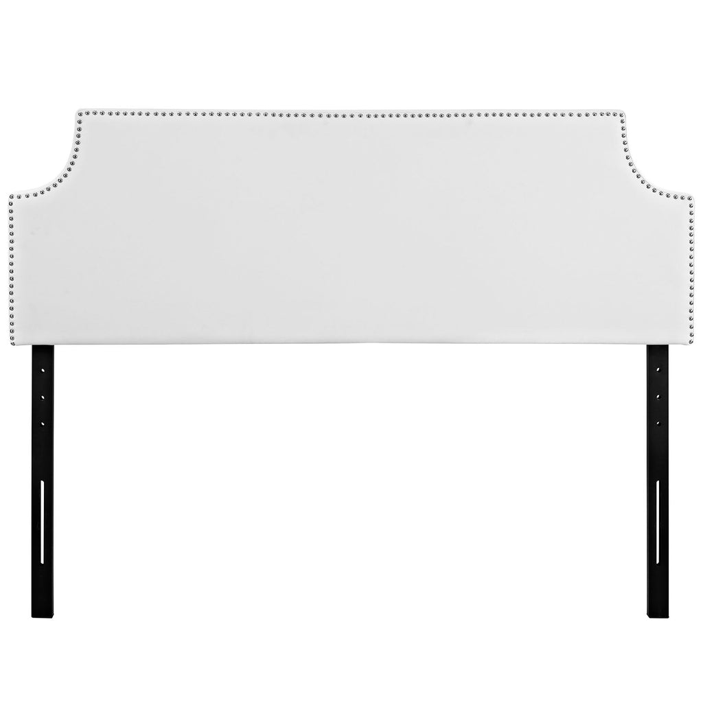 Laura Upholstered Vinyl Queen Headboard by Modway
