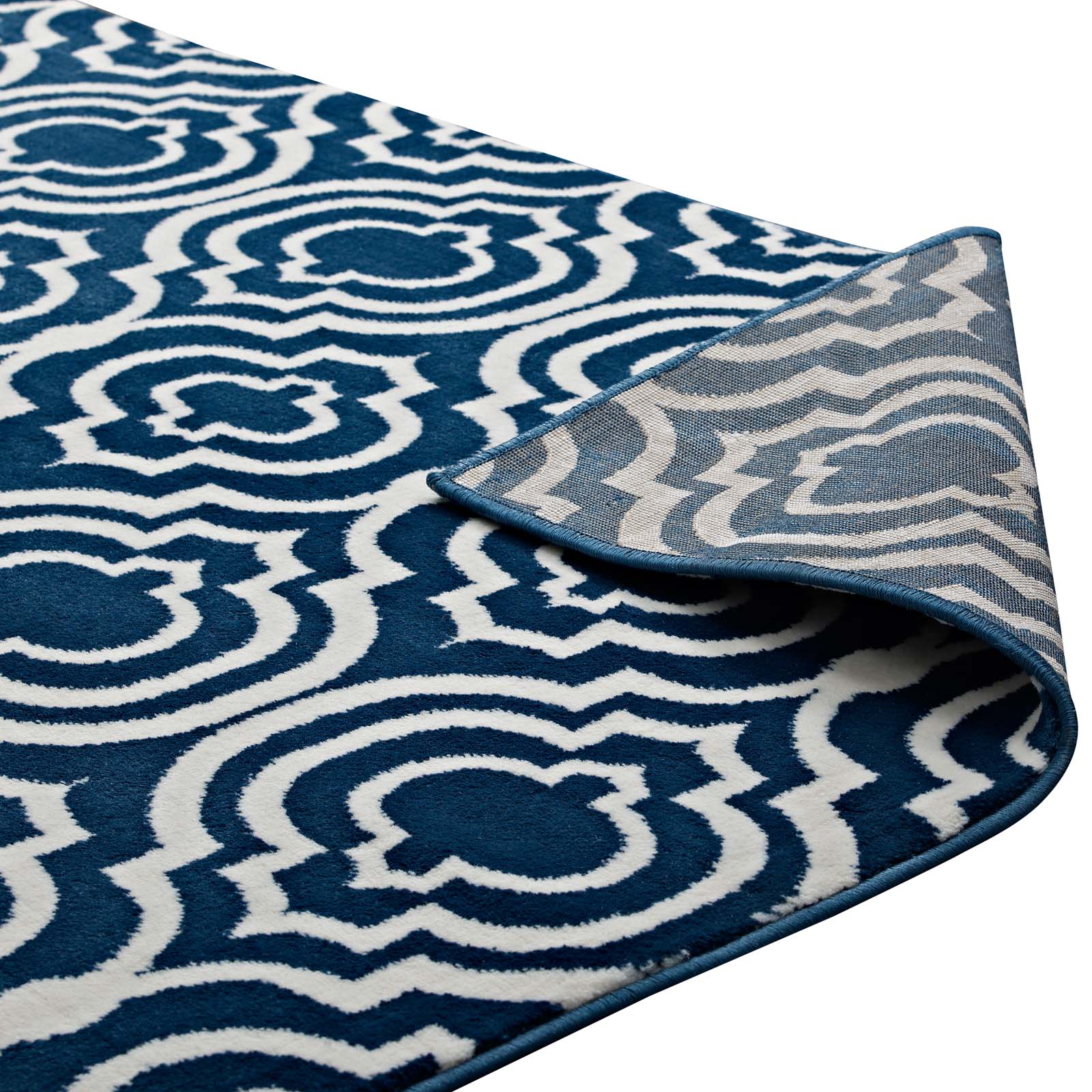 Frame Transitional Moroccan Trellis 5x8 Area Rug by Modway