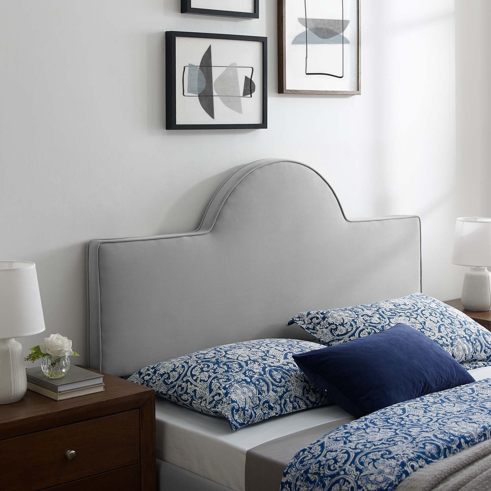 Dawn Performance Velvet Twin Headboard by Modway