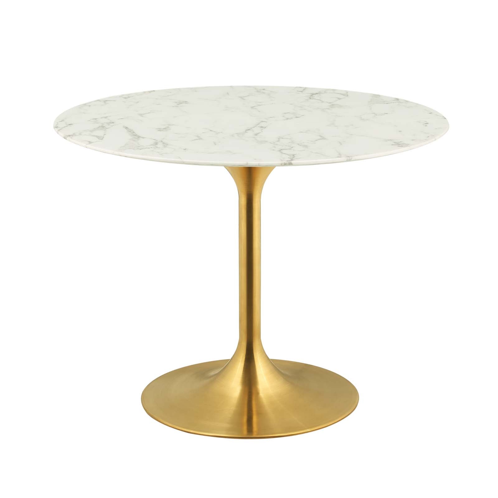 Lippa 40" Round Faux Marble Dining Table by Modway