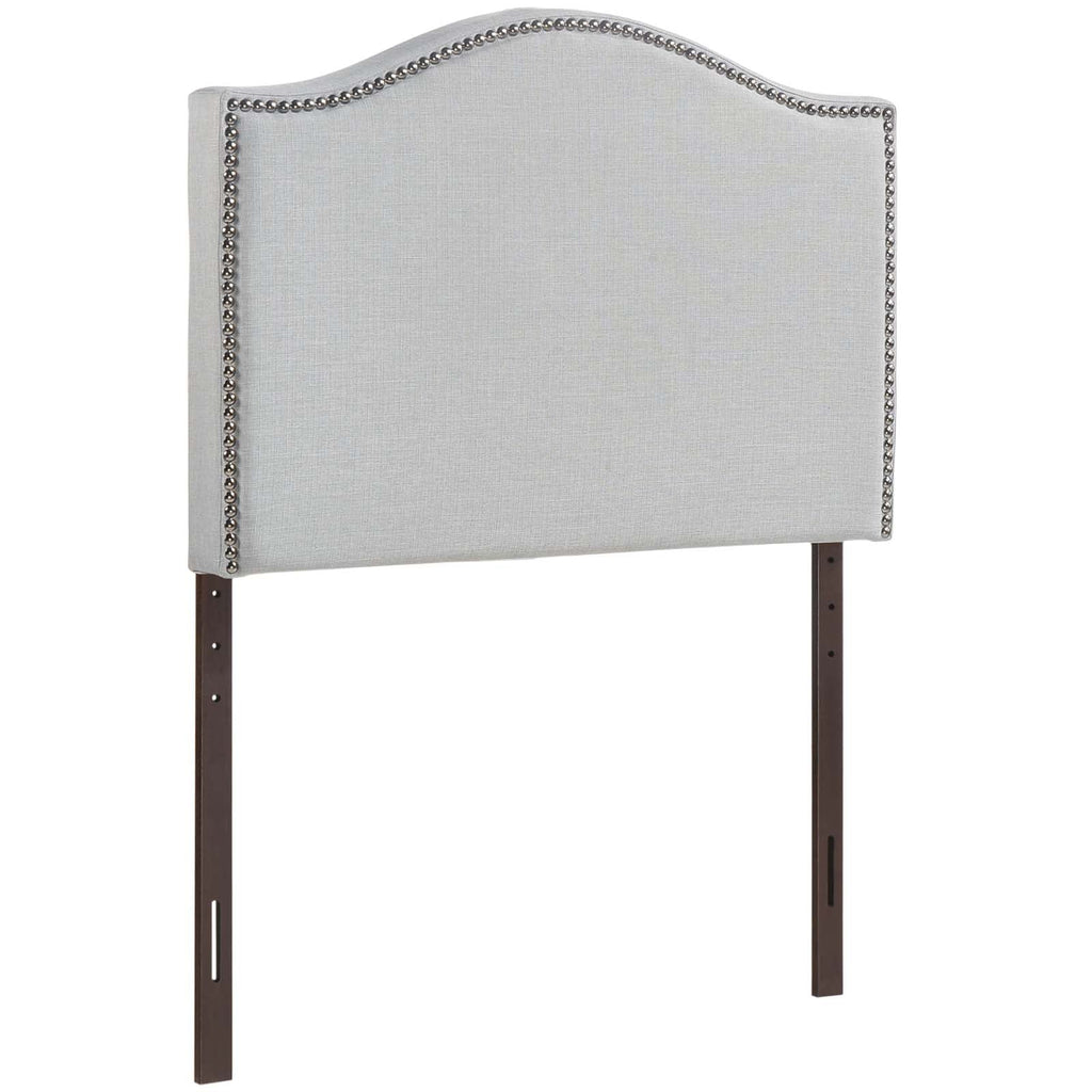 Curl Nailhead Upholstered Twin Headboard by Modway