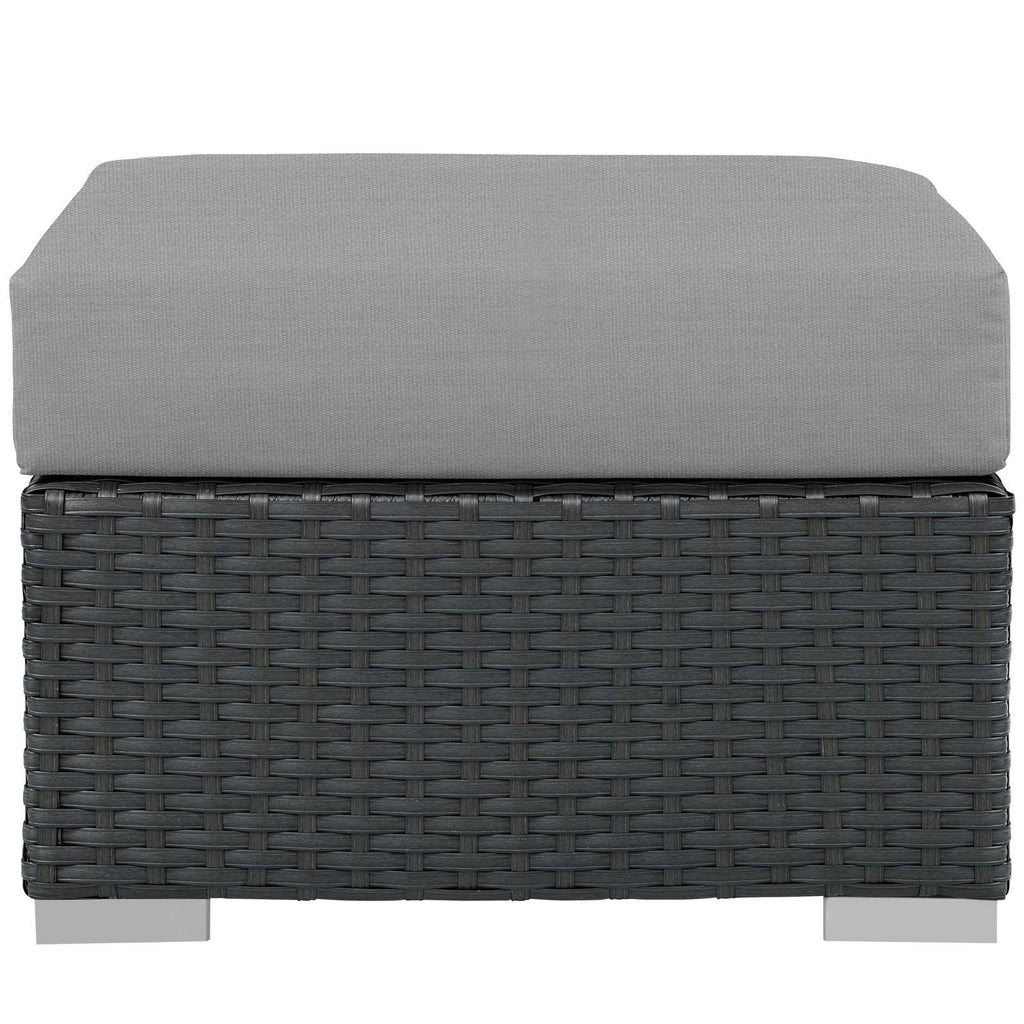 Sojourn Outdoor Patio Sunbrella¨ Ottoman by Modway
