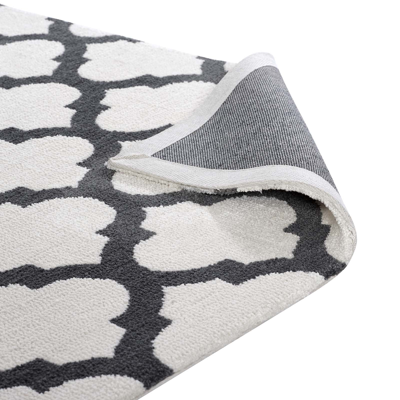 Lida Moroccan Trellis 5x8 Area Rug by Modway