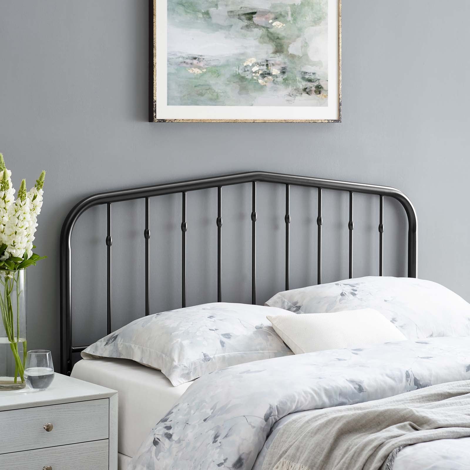 Lennon Metal Twin Headboard by Modway