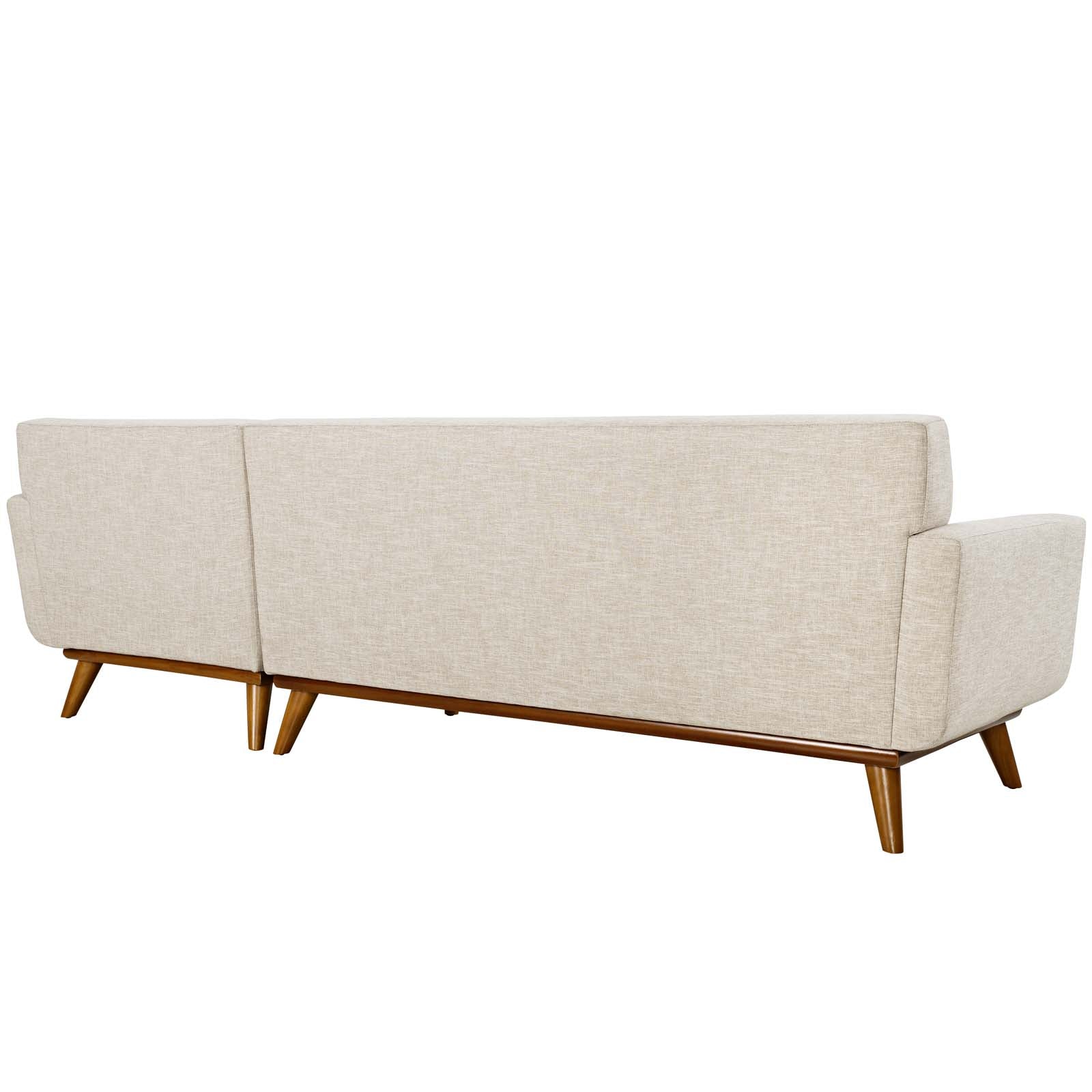 Engage Right-Facing Upholstered Fabric Sectional Sofa by Modway