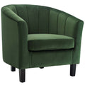 Prospect Channel Tufted Performance Velvet Armchair by Modway