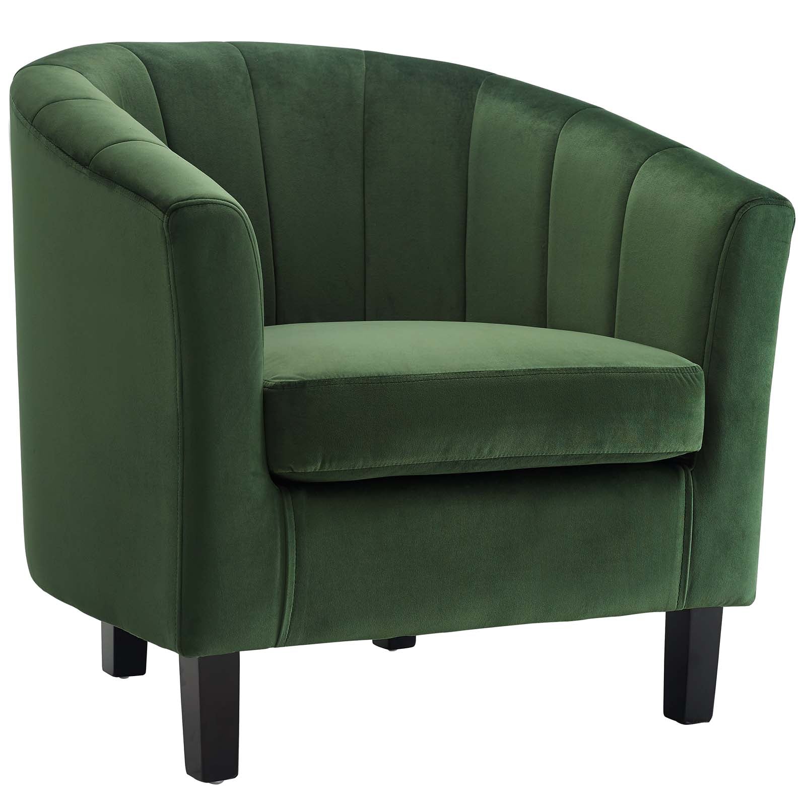 Prospect Channel Tufted Performance Velvet Armchair by Modway