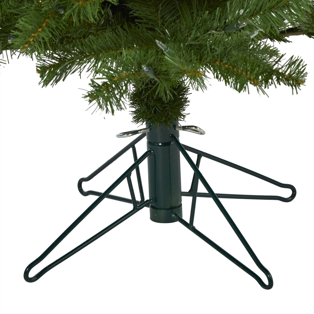 5' Vancouver Spruce Artificial Christmas Tree with 200 Warm White Lights