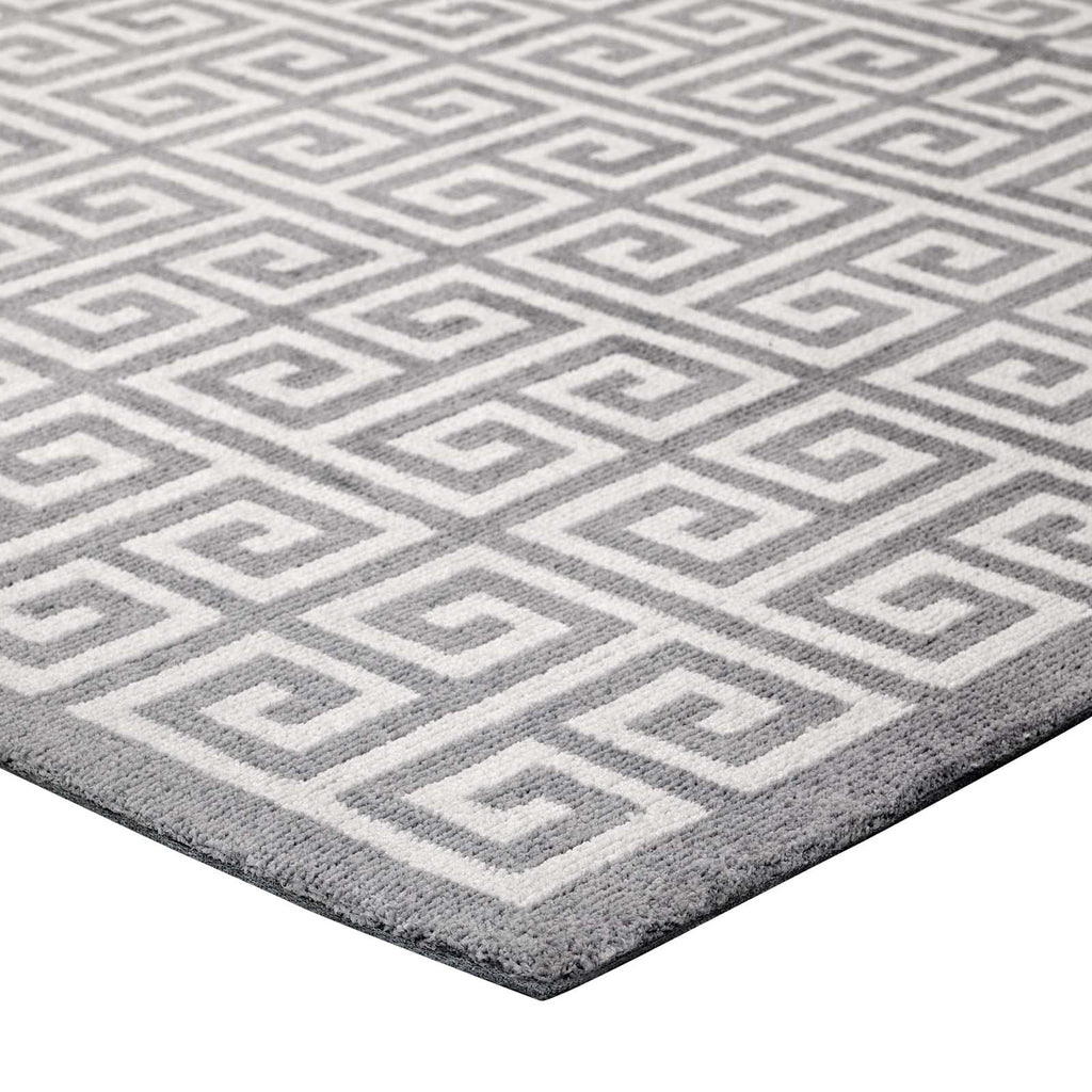 Freydis Greek Key 8x10 Area Rug by Modway