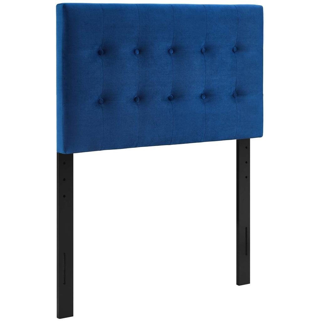 Emily Biscuit Tufted Performance Velvet Twin Headboard by Modway