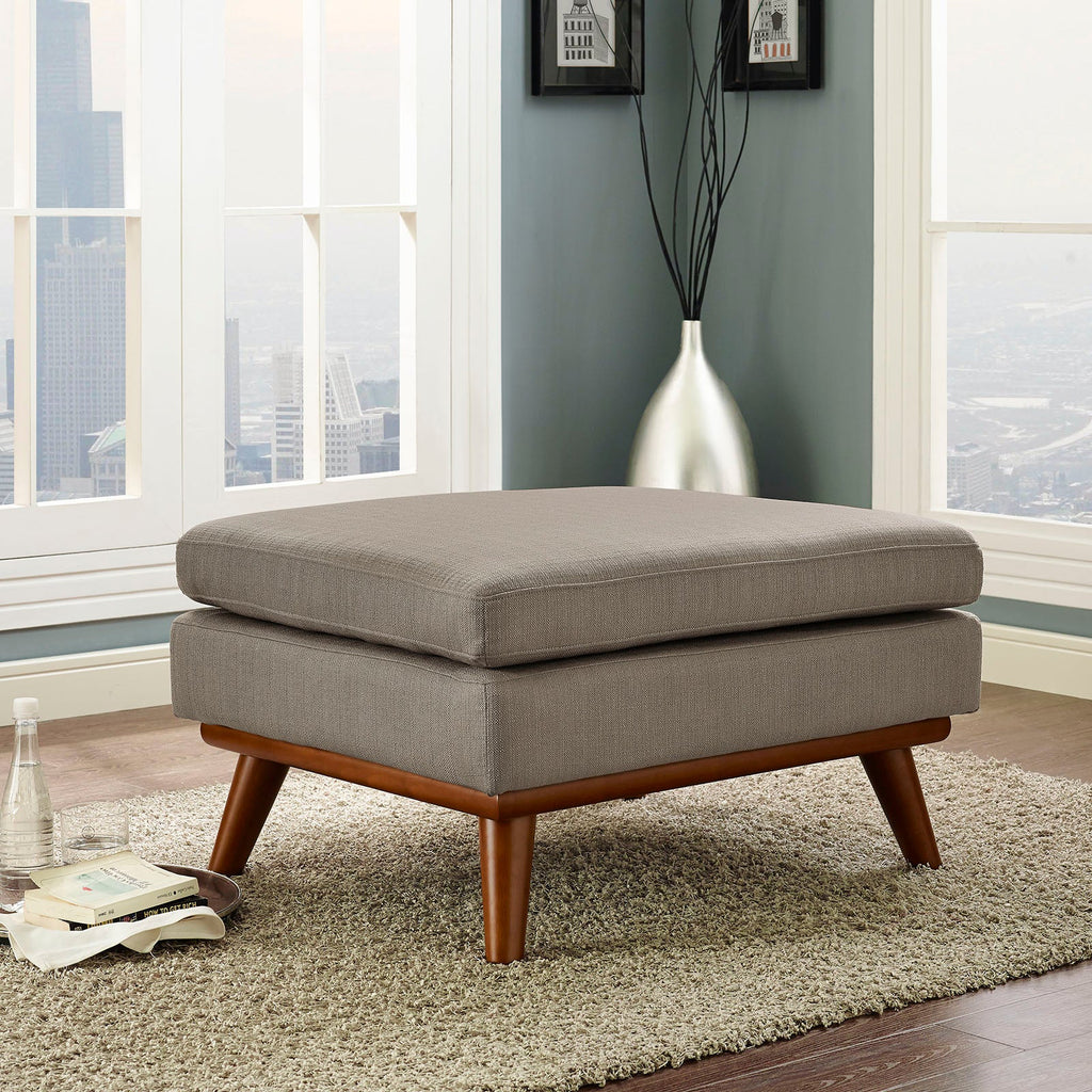 Engage Upholstered Fabric Ottoman by Modway
