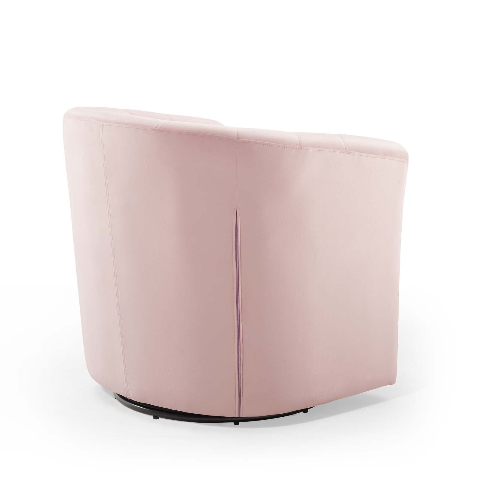Prospect Tufted Performance Velvet Swivel Armchair by Modway
