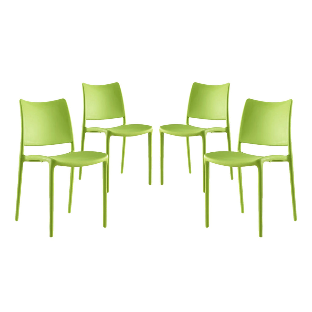 Hipster Dining Side Chair Set of 4 by Modway