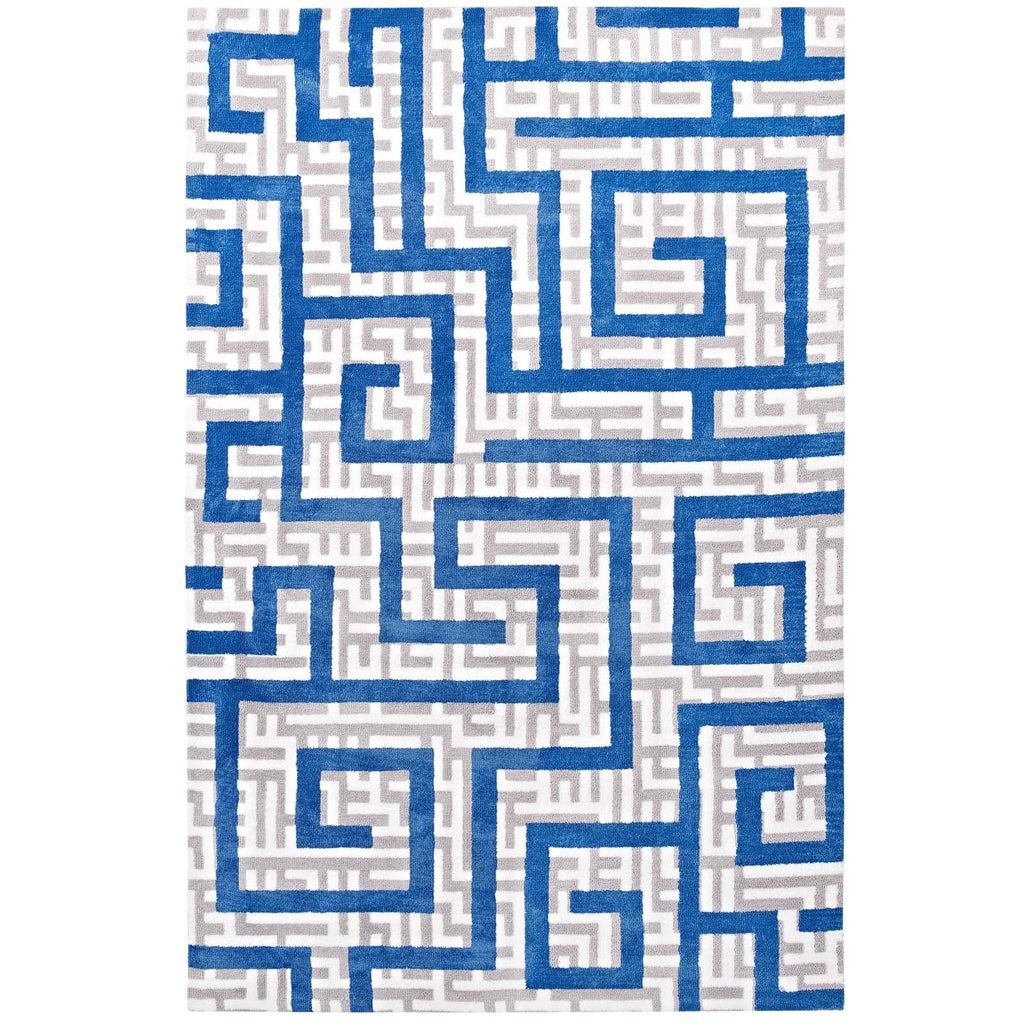 Nahia Geometric Maze 5x8 Area Rug by Modway