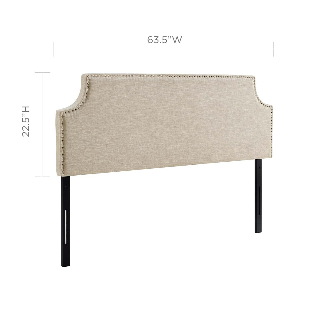 Laura Upholstered Fabric Queen Headboard by Modway