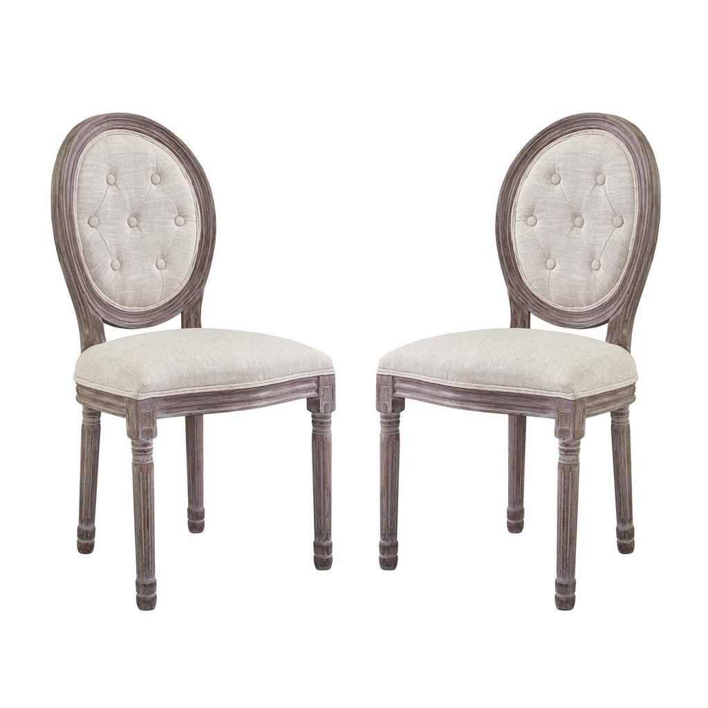 Arise Vintage French Dining Side Chair Set of 2