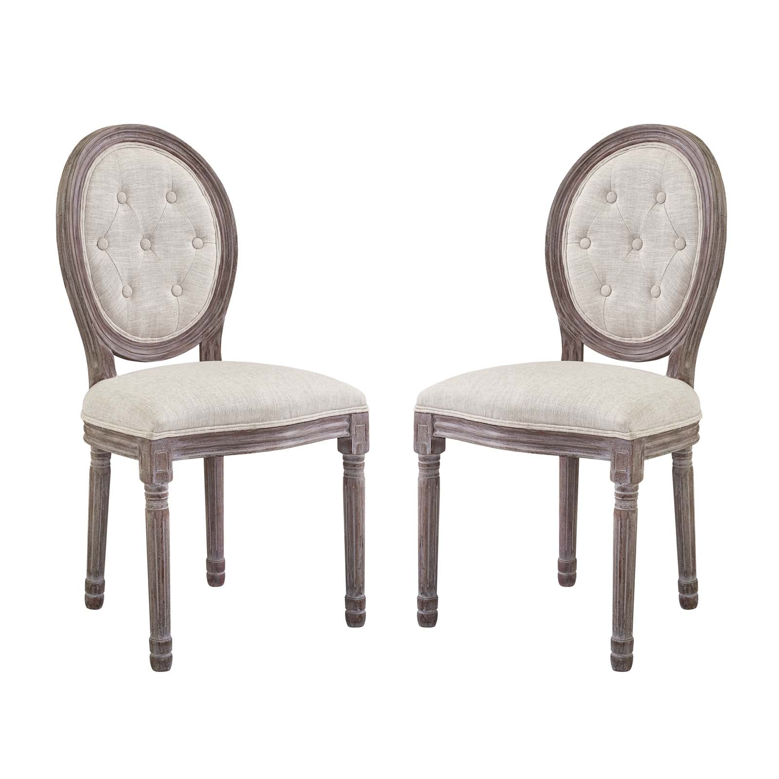 Arise Vintage French Dining Side Chair Set of 2
