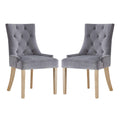 Pose Performance Velvet Dining Chair Set of 2 by Modway