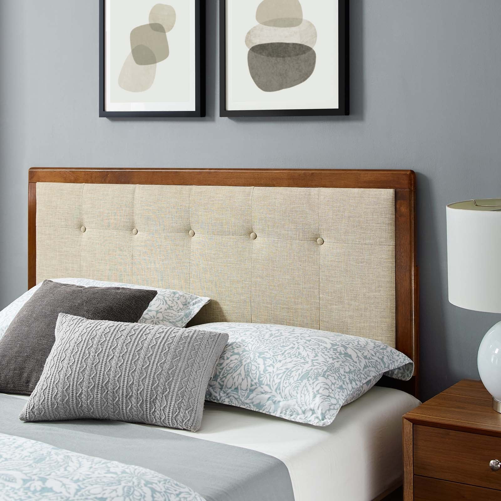 Willow Wood Full Platform Bed With Splayed Legs by Modway