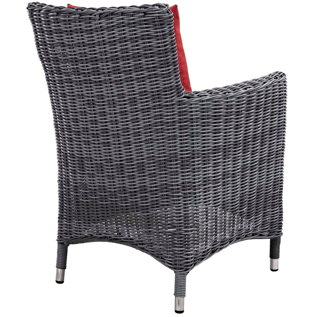 Summon 9 Piece Outdoor Patio Sunbrella¨ Dining Set by Modway