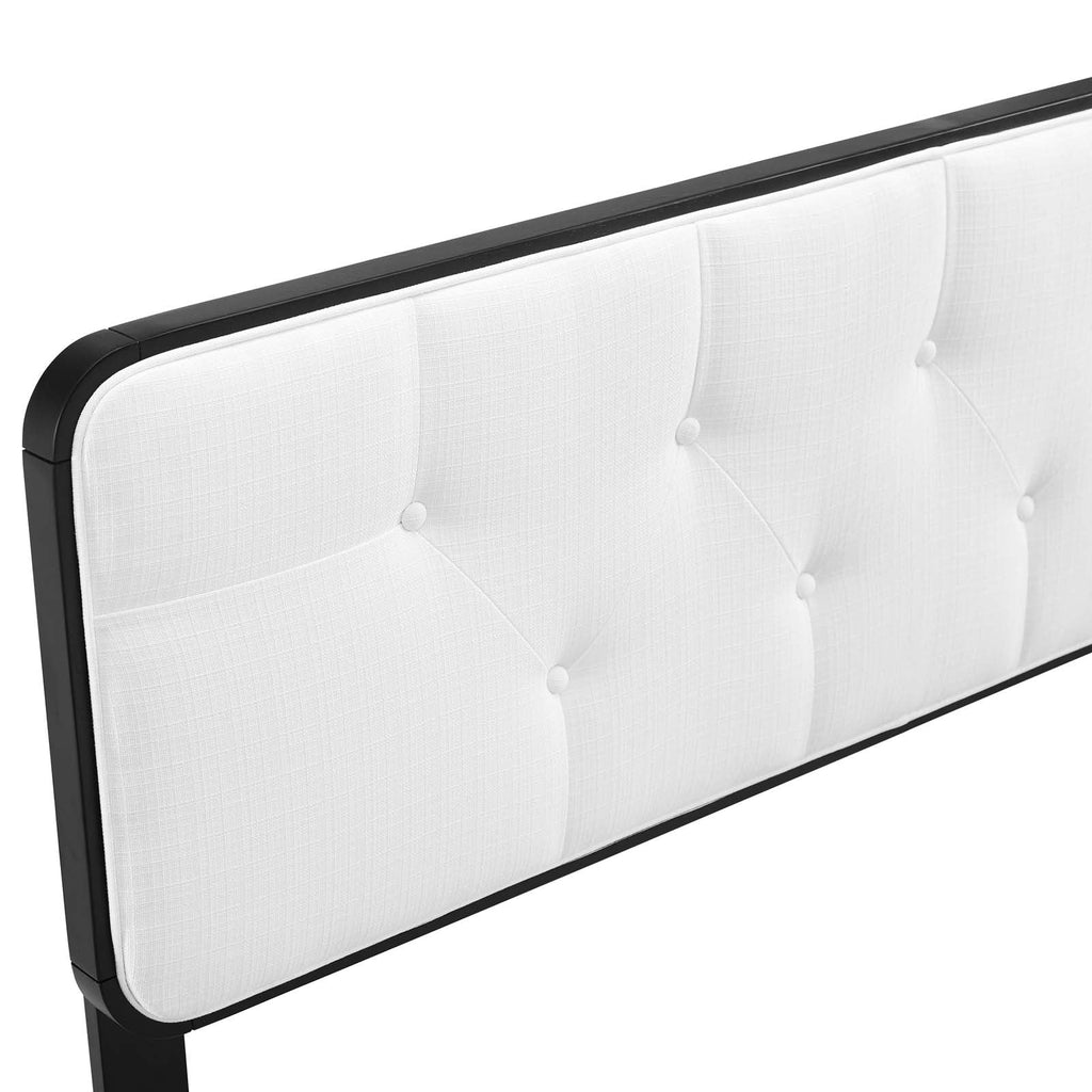 Collins Tufted Fabric and Wood Twin Headboard by Modway