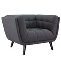 Bestow Upholstered Fabric Armchair by Modway