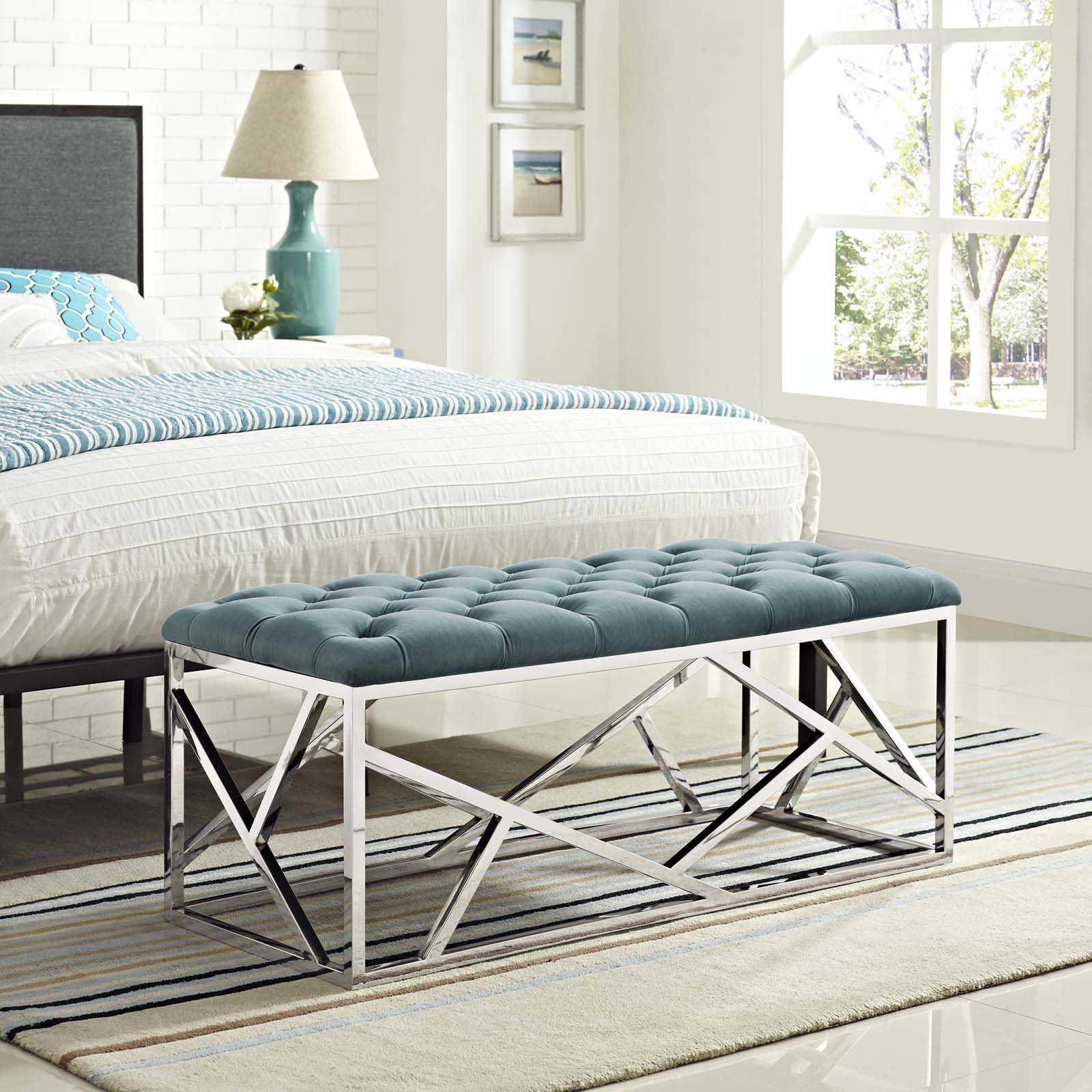 Intersperse Bench by Modway