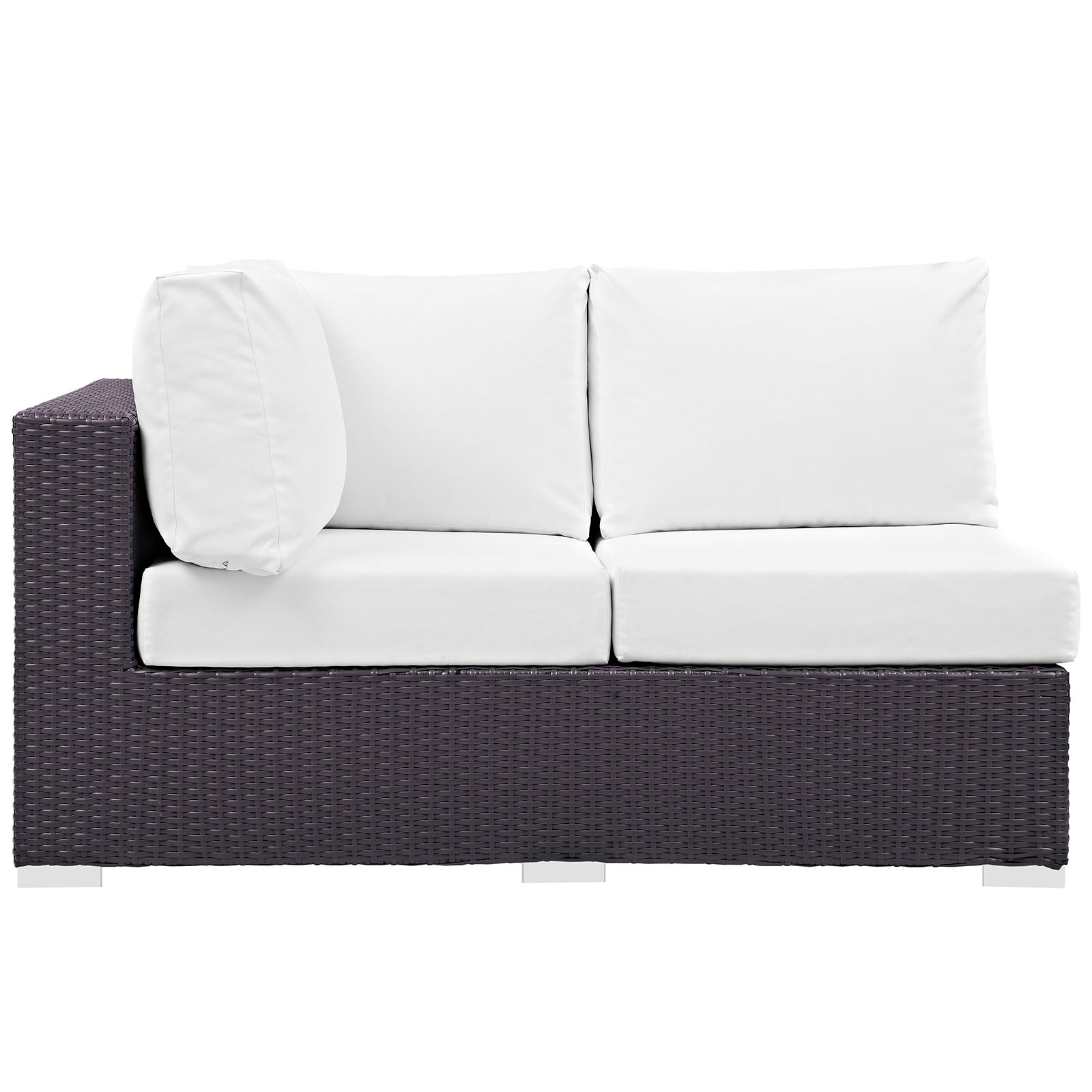 Convene Outdoor Patio Left Arm Loveseat by Modway