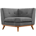 Engage Upholstered Fabric Corner Chair by Modway