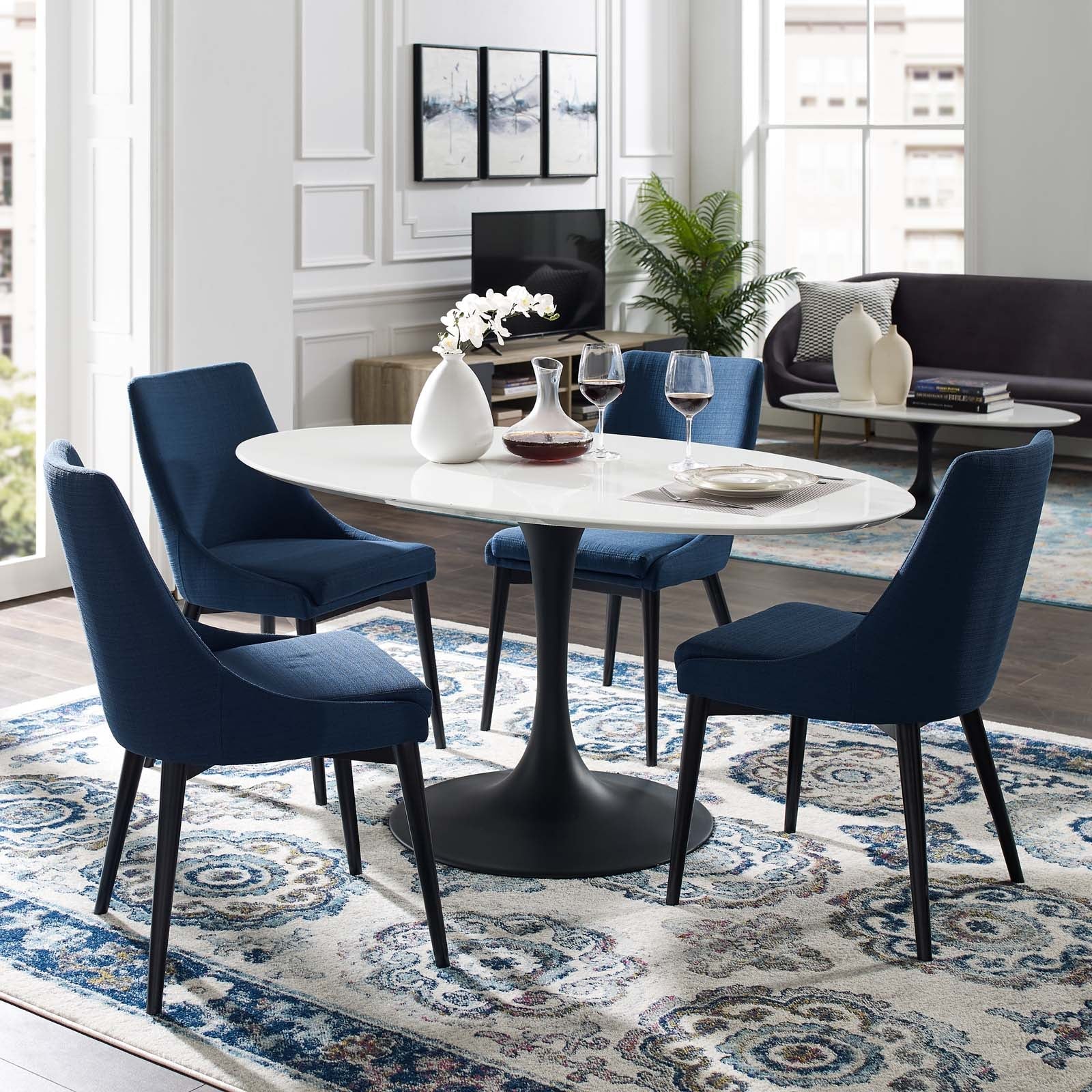 Lippa 60" Oval Wood Dining Table by Modway
