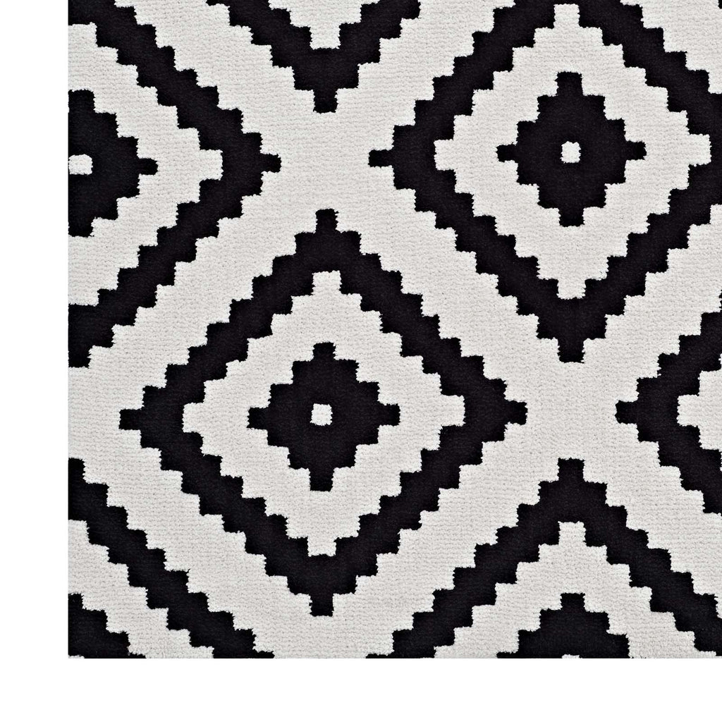 Alika Abstract Diamond Trellis 5x8 Area Rug by Modway
