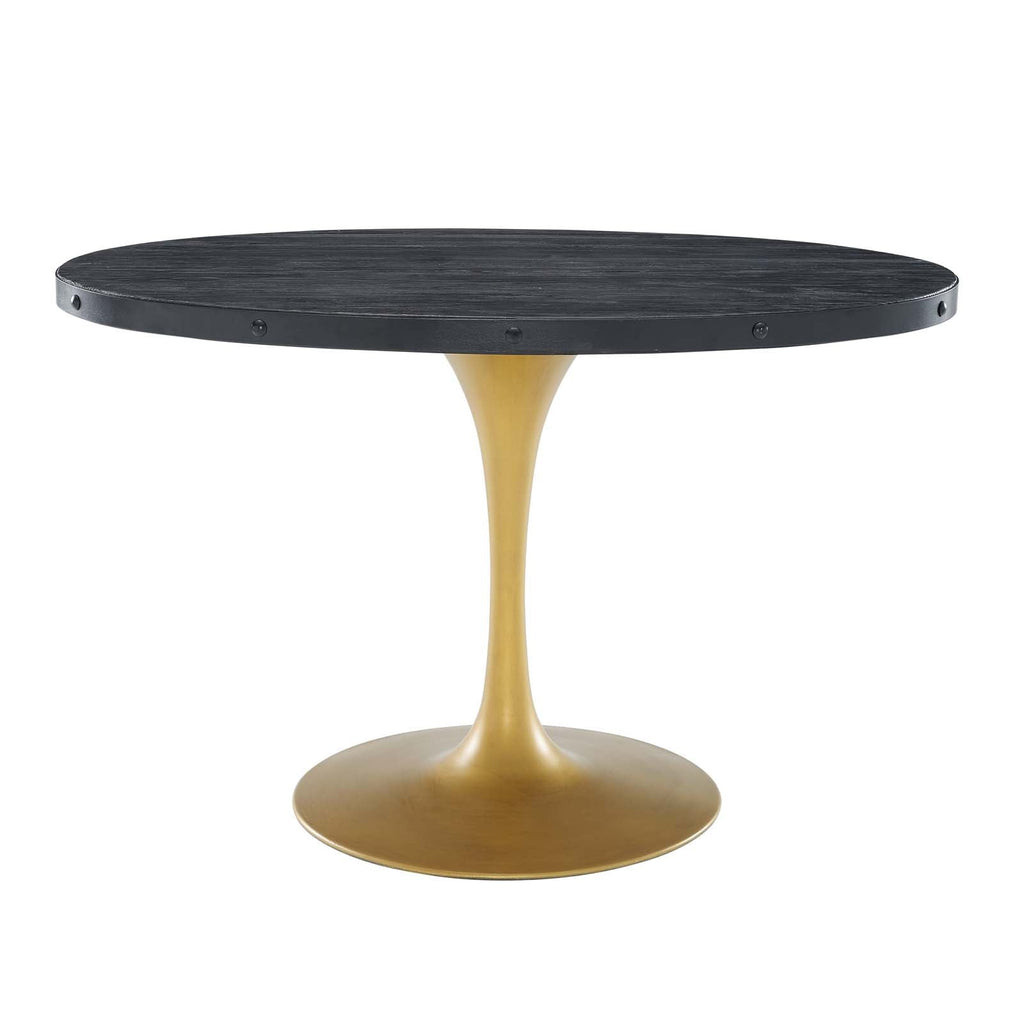 Drive 47" Oval Wood Top Dining Table by Modway
