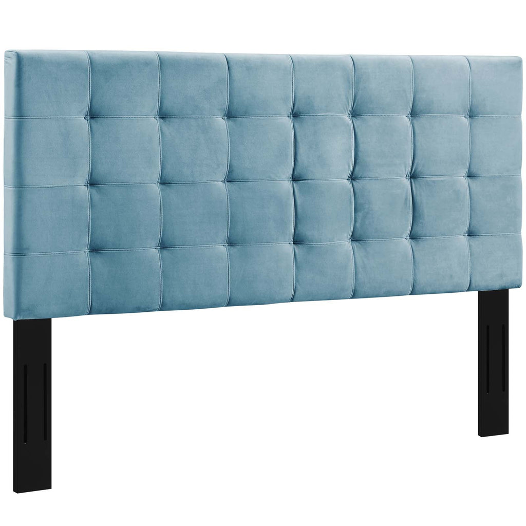 Paisley Tufted Upholstered Performance Velvet Full / Queen Headboard by Modway