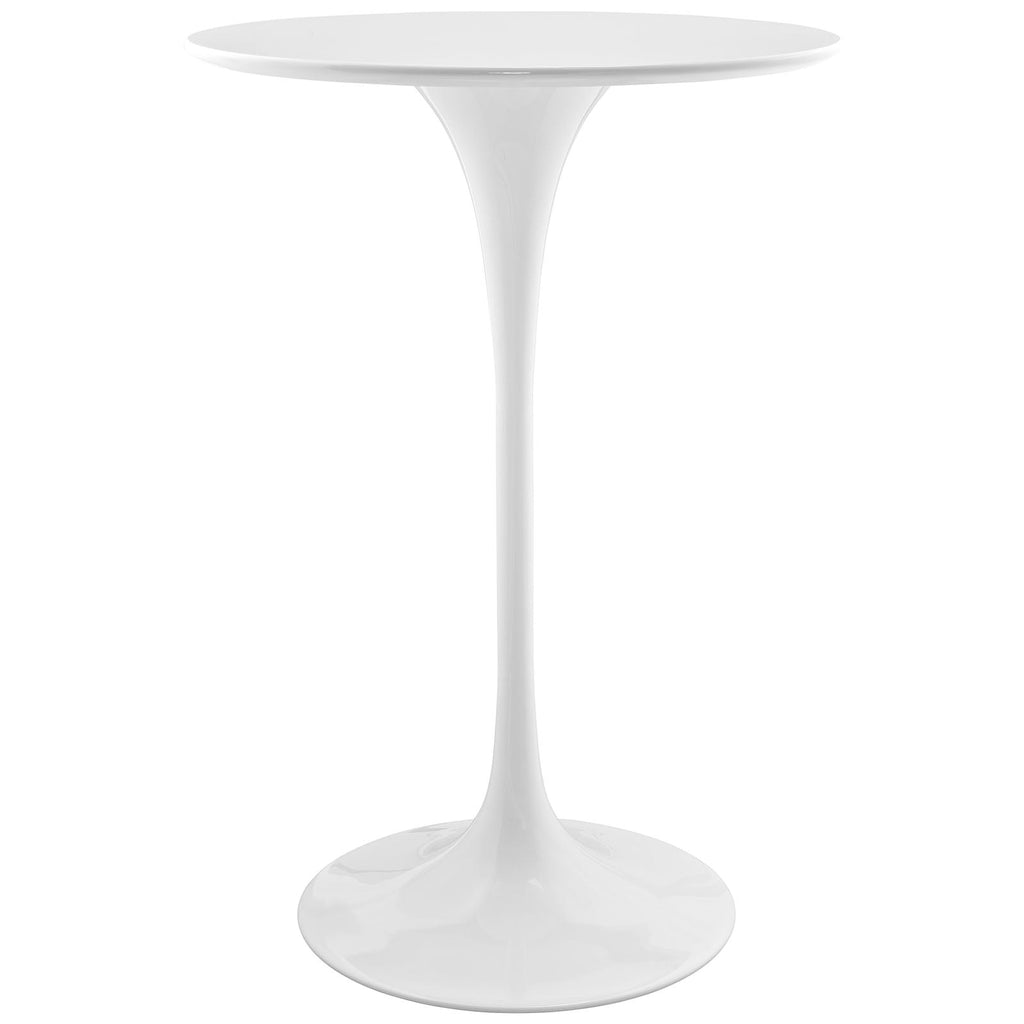 Lippa 28" Round Wood Bar Table by Modway
